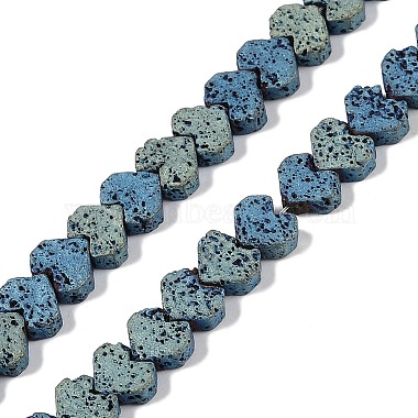 Heart Lava Rock Beads