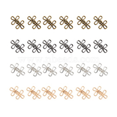 24Pcs 4 Colors Alloy Snap Lock Clasps(FIND-DC0005-12)-8