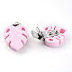Food Grade Eco-Friendly Silicone Baby Pacifier Clips(SIL-S003-03F)-3