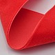 Polyester Velvet Ribbon for Gift Packing and Festival Decoration(SRIB-M001-15mm-235)-2