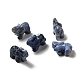 Natural Sodalite Carved Elephant Beads(G-Z053-01)-1
