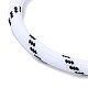Ployester Core-Wrapped Round Cord Necklace Making(KK-CBACFA2-03G)-4