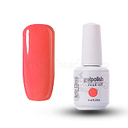 15ml Special Nail Gel, for Nail Art Stamping Print, Varnish Manicure Starter Kit, Tomato, Bottle: 34x80mm(MRMJ-P006-D130)