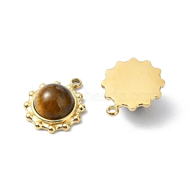 Natural Tiger Eye Charms(STAS-L080-009G-09)-2