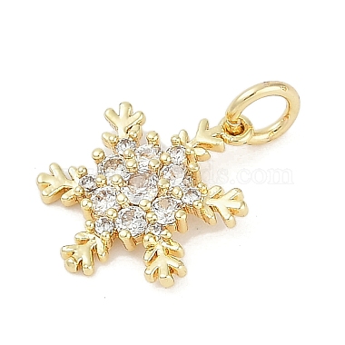 Rack Plating Brass Micro Pave Cubic Zirconia Pendants(KK-H509-12G-01)-2