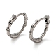 boucles d'oreilles créoles en acier inoxydable chirurgical anti-ternissement 316(EJEW-Q795-09AS)-1