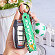 Soccer Keychain Cool Soccer Ball Keychain with Inspirational Quotes Mini Soccer Balls Team Sports Football Keychains for Boys Soccer Party Favors Toys Decorations(JX297A)-4