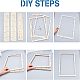 Basswood Assembled Paper Making Frame(DIY-WH0308)-2