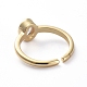 Adjustable Brass Cuff Finger Rings(X-RJEW-G096-04G)-3