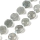 Brins de perles de jade blanc naturel (teints)(G-C116-A36-01)-2