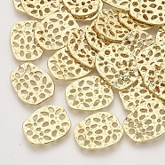 Alloy Filigree Joiners, Light Gold, 18x15x2mm(X-PALLOY-S121-232)
