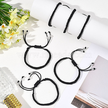 12Pcs Braided Nylon Cord Bracelets(BJEW-SP0001-27A)-5