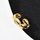 Brass Adjustable Cuff Rings for Women(RJEW-B132-02A-G)-2