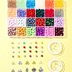 kits de fabrication de bijoux pour bracelets pendentifs en perles de verre et alliages(DIY-FS0006-25)-7