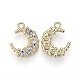 Alloy Jewelry Crystal Rhinestone Pendants(X-PALLOY-Z001-22LG)-2
