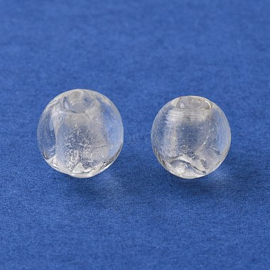 Handmade Silver Foil Glass Beads(X-SLR12MM09Y)-2