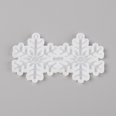 Christmas Snowflake Pendant Silicone Molds(DIY-TAC0005-84)-2