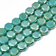 Electroplate Opaque Solid Color Glass Beads Strands(EGLA-N002-27-A02)-1