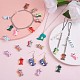 24 Pieces Dinosaur Charms Pendants Animal Shape Resin Charm Colorful Dinosaur Pendant for Jewelry Necklace Bracelet Earring Making Crafts(JX318A)-5