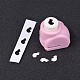 Random Single Color or Random Mixed Color Mini Plastic Craft Paper Punch Sets for Scrapbooking & Paper Crafts(AJEW-L051-02)-3
