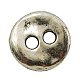 Свинец старинное серебро тибетский стиль Плоские кнопки круглые(X-TIBE-R178-AS-LF)-1