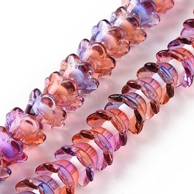 Transparent Glass Beads Strands(LAMP-H061-01B-04)-3