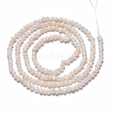 Natural Cultured Freshwater Pearl Beads Strands(PEAR-N013-02H)-2