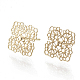 Brass Stud Earrings(X-KK-S345-276G)-1
