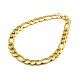 Trendy 304 Stainless Steel Figaro Chain Bracelets(STAS-A028-B016)-2