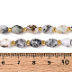 nat&uuml;rliche Blumenopalperlenstr&auml;nge(G-N342-35-8x6-14)-5