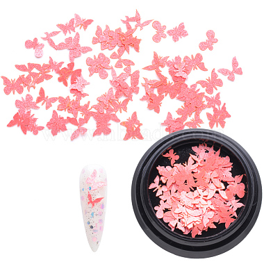 LightCoral Butterfly Paper