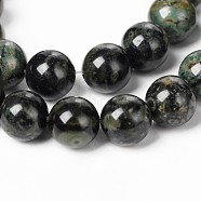 Natural Kambaba Jasper Beads Strands, Round, 8mm, Hole: 1mm, about 46pcs/strand, 14.9 inch(G-M172-8mm-01)