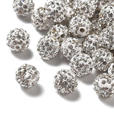 Perles de boule pavé disco (RB-A130-10mm-9)-2