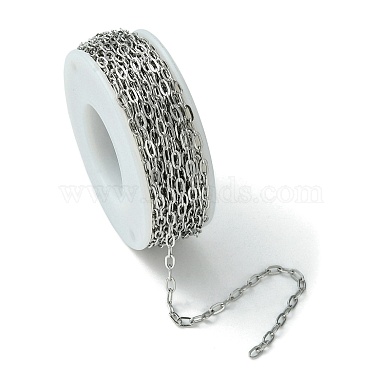304 Stainless Steel Cable Chains(CHS-K001-30-2.5mm)-4