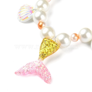 Plastic & Resin Bead Jewelry Set for Kids(SJEW-F221-02)-3