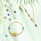 PandaHall Elite 60Pcs 10 Colors Handmade Luminous Inner Flower Lampwork Beads(LAMP-PH0001-22B)-4