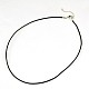 Leather Cord Necklace Making(NJEW-A280-3.0mm-01)-1