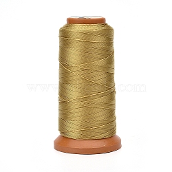 Polyester Threads, for Jewelry Making, Goldenrod, 0.7mm, about 437.44 yards(400m)/roll(NWIR-G018-E-23)