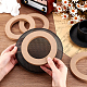Wooden Spacer Ring for Car Speaker(DIY-WH0430-396A)-3