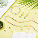 Elite 160Pcs 8 Colors Crackle Glass Beads(GLAA-PH0001-38)-3