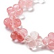 Cherry Quartz Glass Beads Strands(G-P520-A05-01)-4