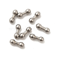 303 Stainless Steel Beads, No Hole, Stainless Steel Color, 8x2.9mm(STAS-E194-30P-01)