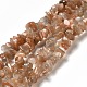 Natural Sunstone Chip Beads Strands(X-G-M205-15A)-1