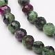 Natural Ruby in Zoisite Bead Strands(G-P213-35)-1
