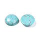 Craft Findings Dyed Synthetic Turquoise Gemstone Flat Back Dome Cabochons(TURQ-S266-18mm-01)-3