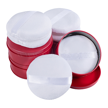 White Cotton Cosmetic Storages