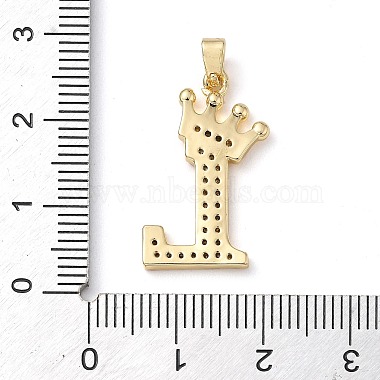 Rack Plating Brass Micro Pave Cubic Zirconia Pendants(KK-D535-01L-RS)-3