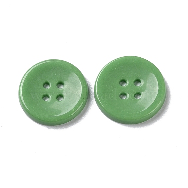 Pale Green Ceramics Button