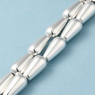Brins de perles d'hématite magnétiques synthétiques galvanisées(G-Q1009-F02-01)-2
