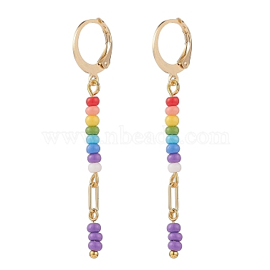 Ensembles de boucles d'oreilles en perles de verre pour femmes(EJEW-JE05060)-6